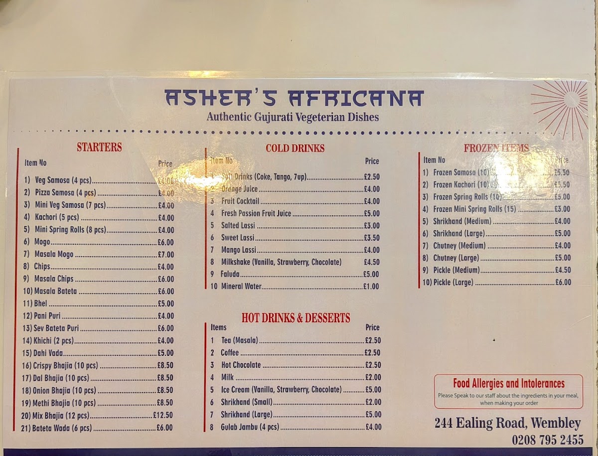 Asher's Africana Pure Vegetarian Restaurant photo 4