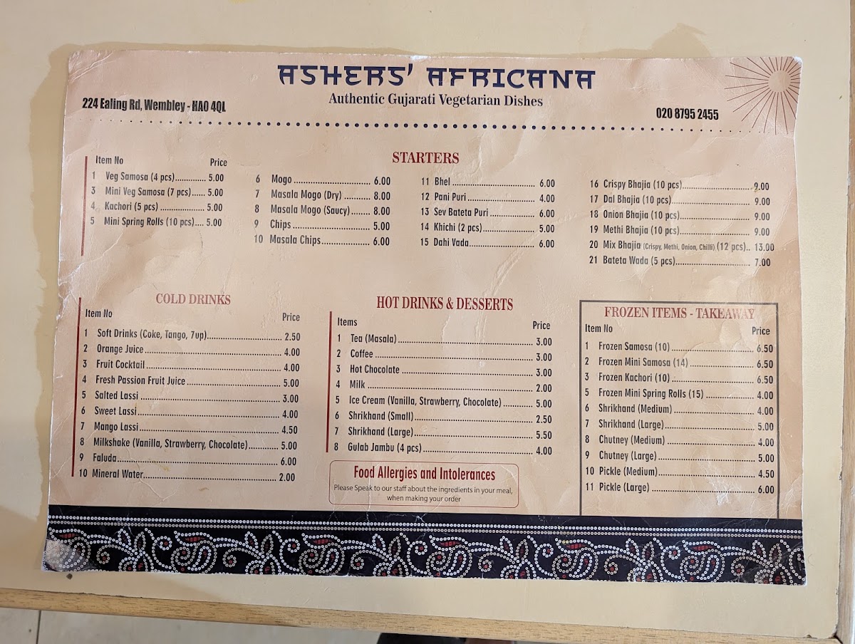 Asher's Africana Pure Vegetarian Restaurant photo 5